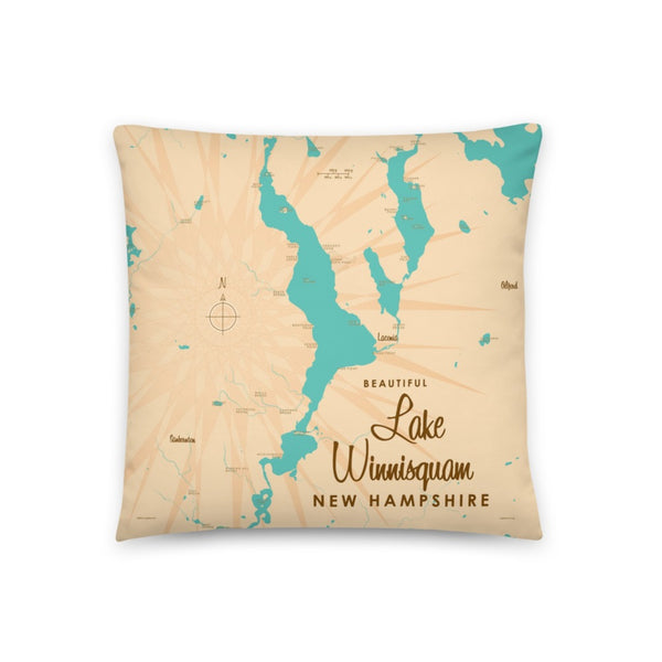 Lake Winnisquam New Hampshire Pillow