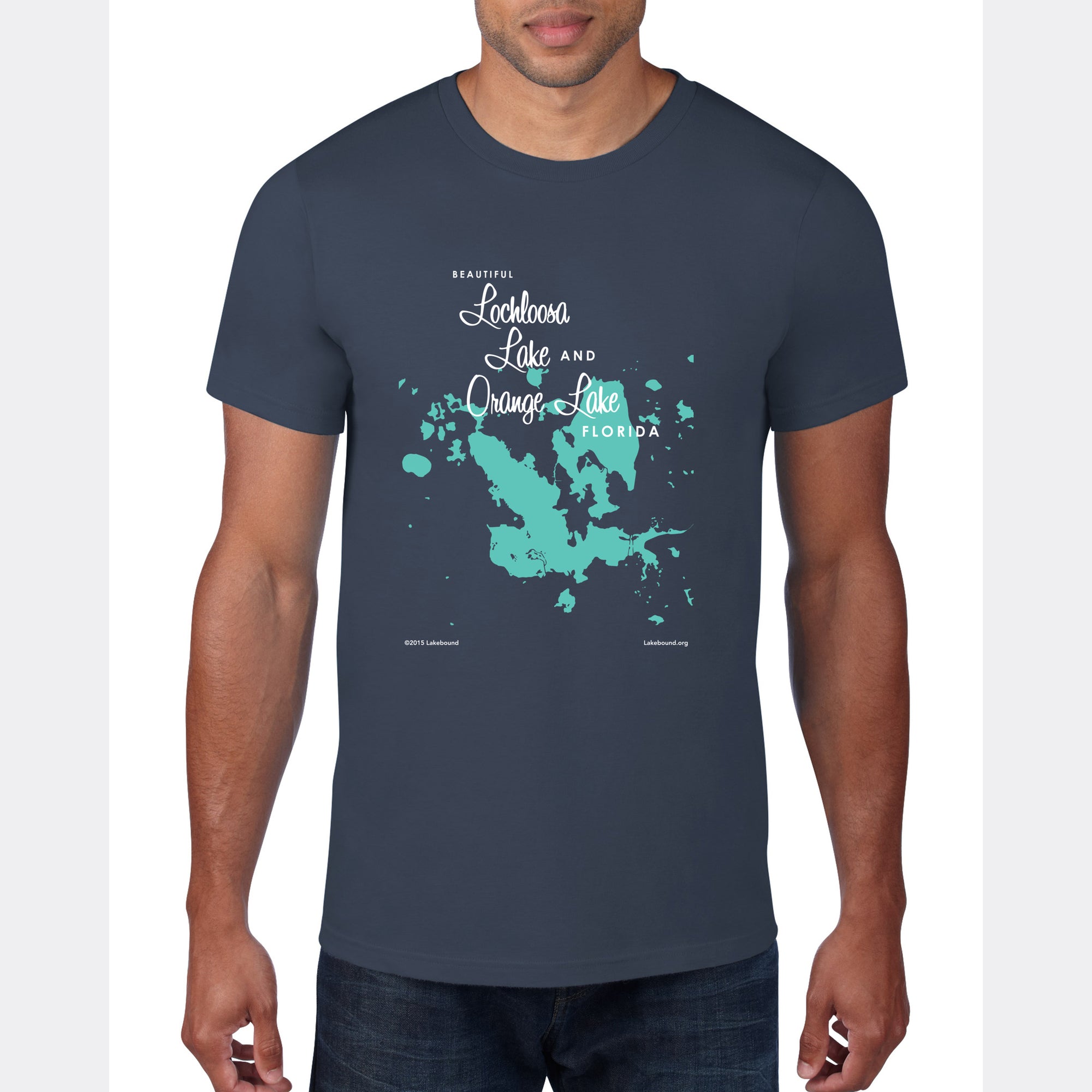 Lochloosa & Orange Lakes Florida, T-Shirt