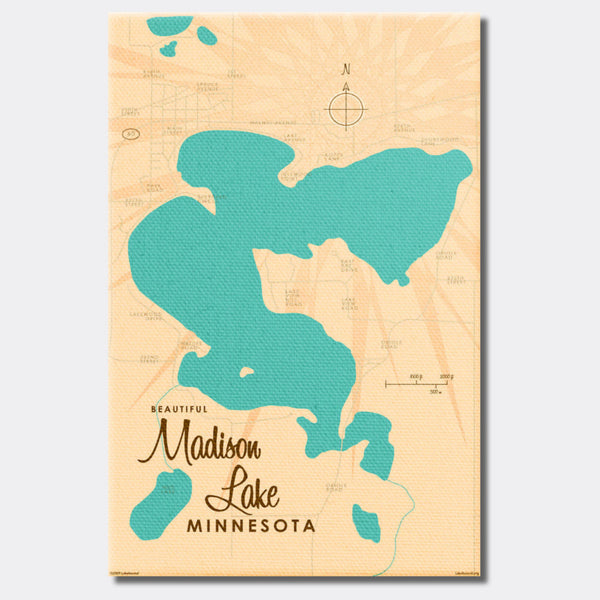 Madison Lake Minnesota, Canvas Print