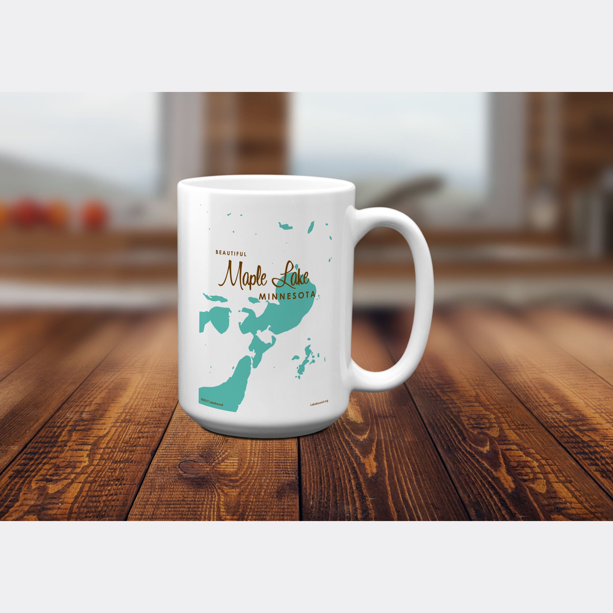 Maple Lake Minnesota, 15oz Mug