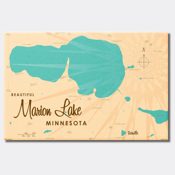 Marion Lake Minnesota, Canvas Print