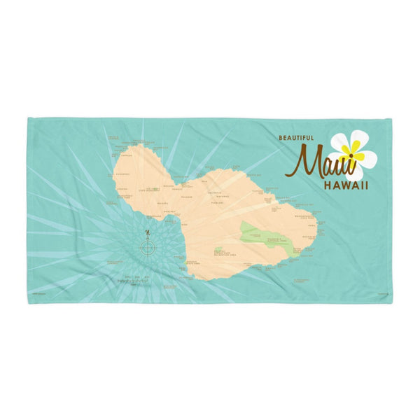 Maui Hawaii Beach Towel