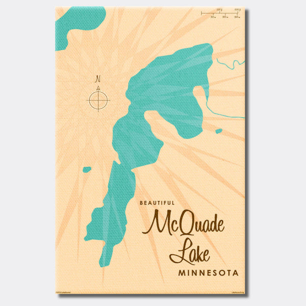 McQuade Lake Minnesota, Canvas Print