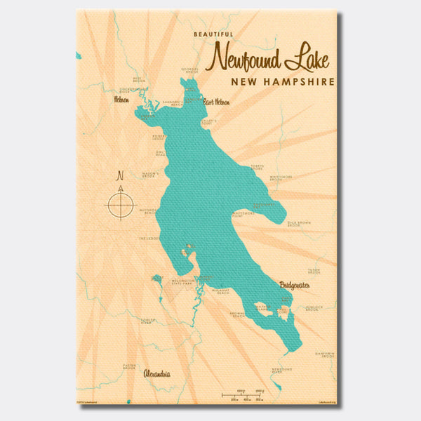 Newfound Lake New Hampshire, Canvas Print