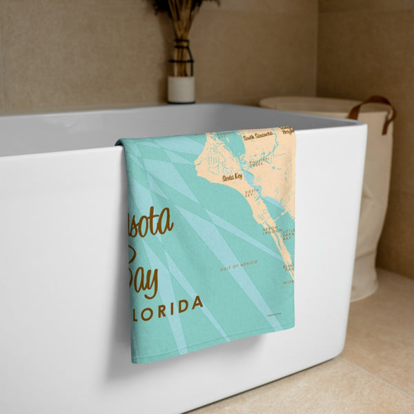 Sarasota Bay Florida Beach Towel