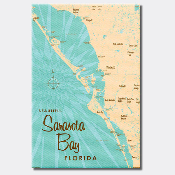 Sarasota Bay Florida, Canvas Print