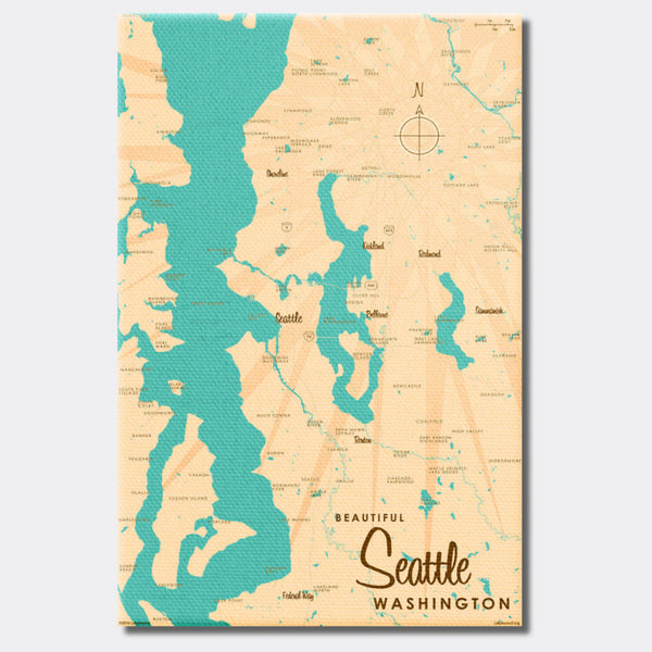 Seattle Washington, Canvas Print