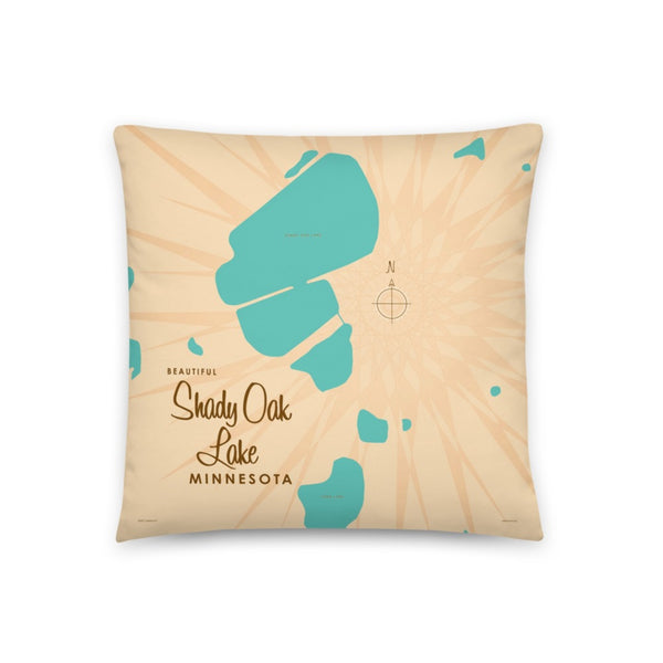 Shady Oak Lake Minnesota Pillow