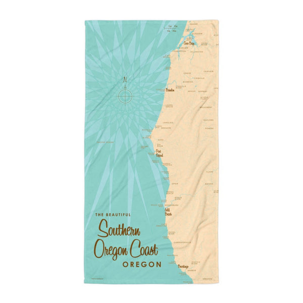 Southern Oregon Coast Beach Towel