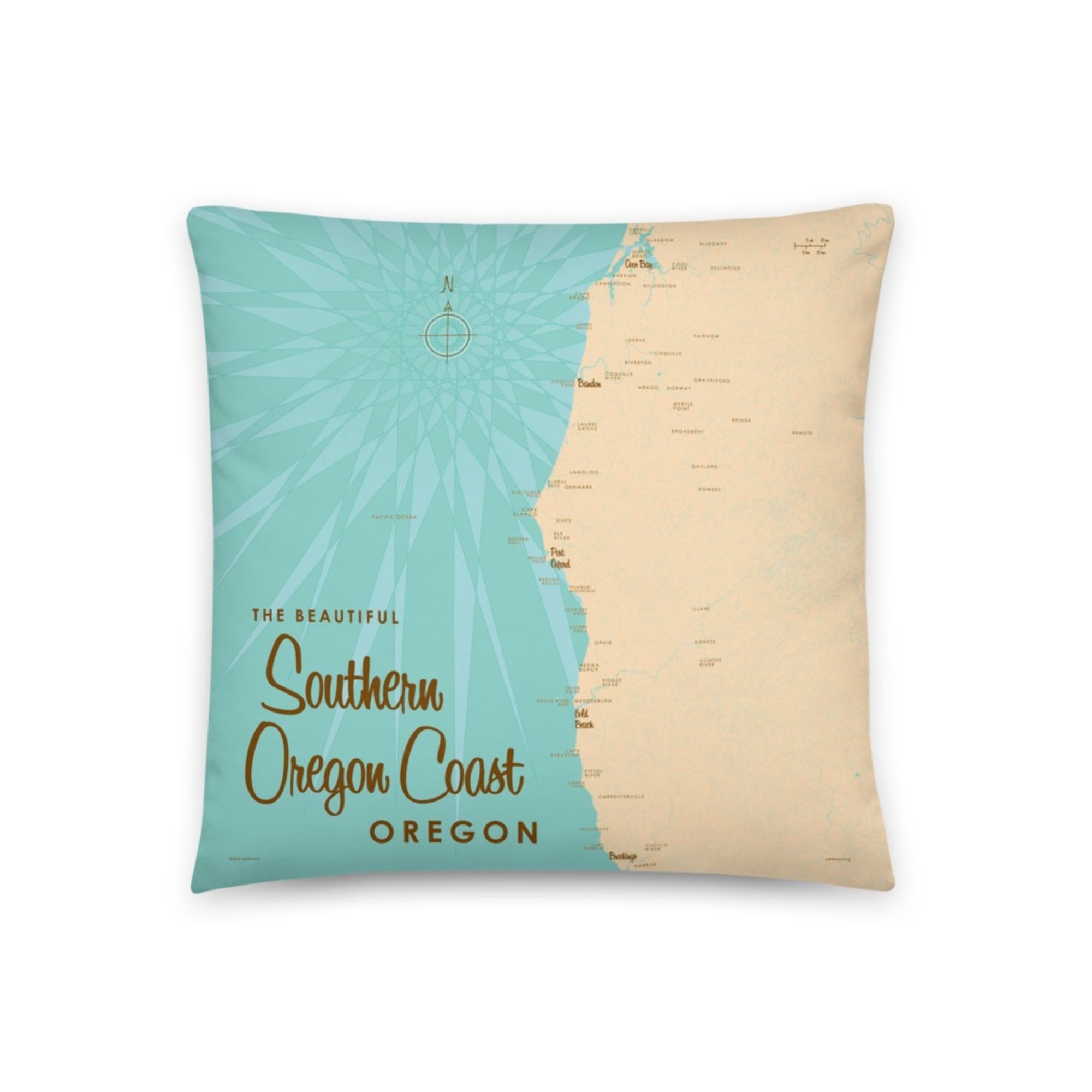 Southern Oregon Coast Pillow