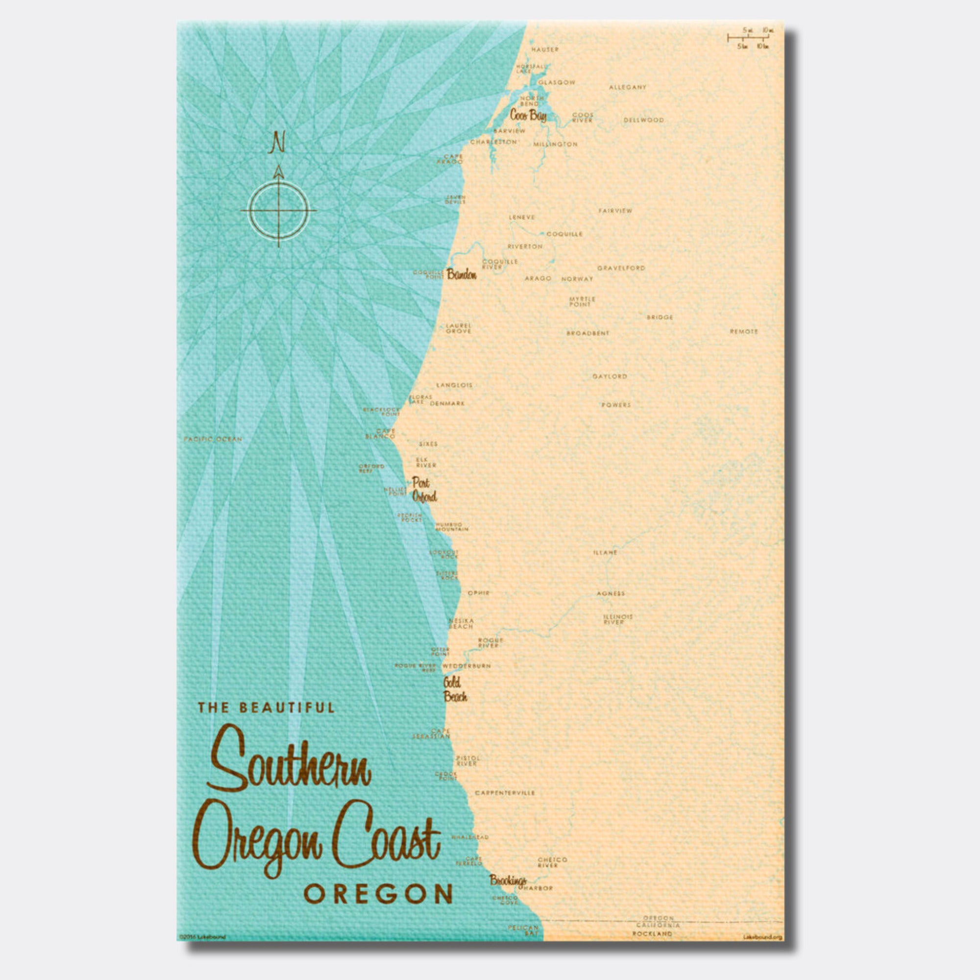 Southern Oregon Coast, Canvas Print