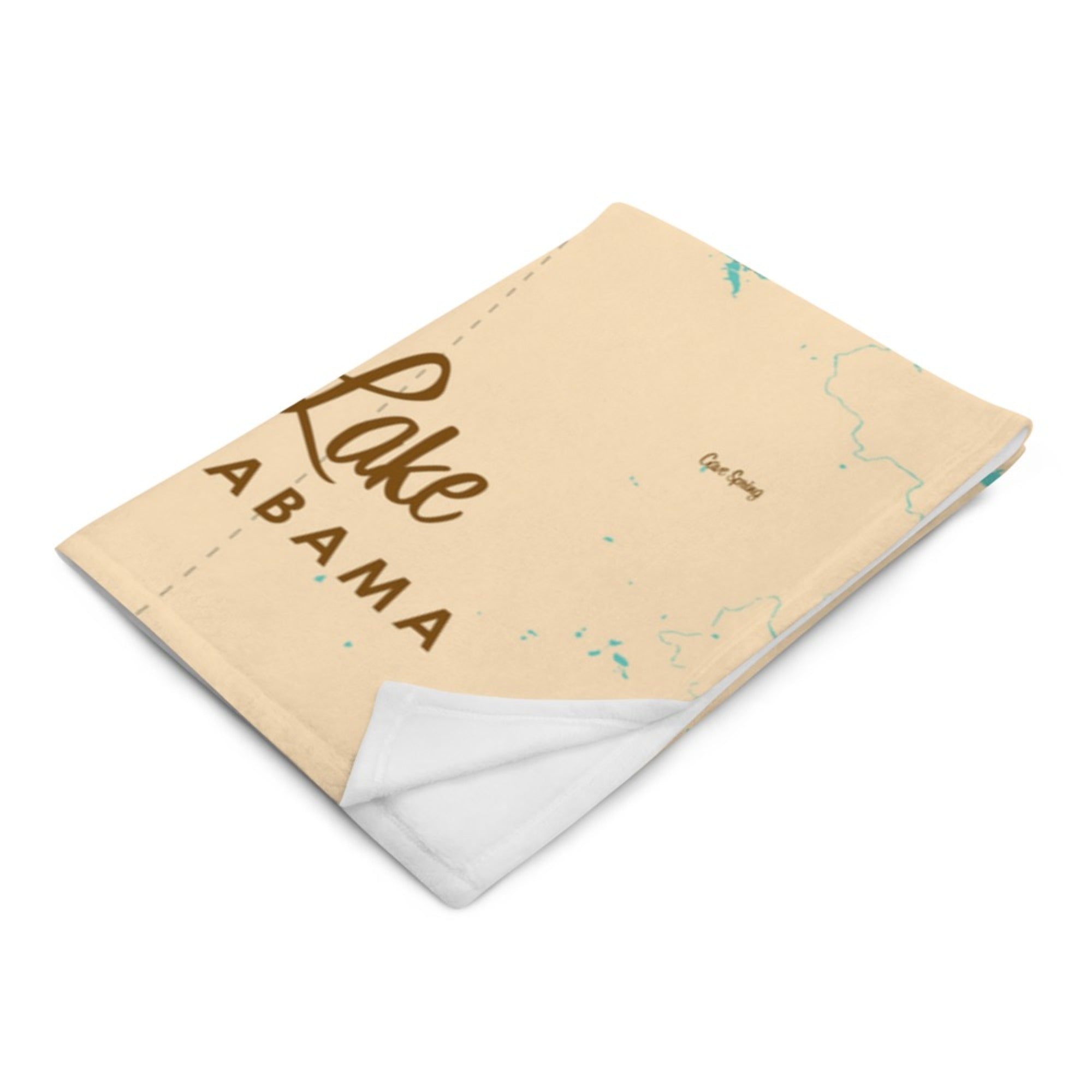 Weiss Lake Alabama Throw Blanket