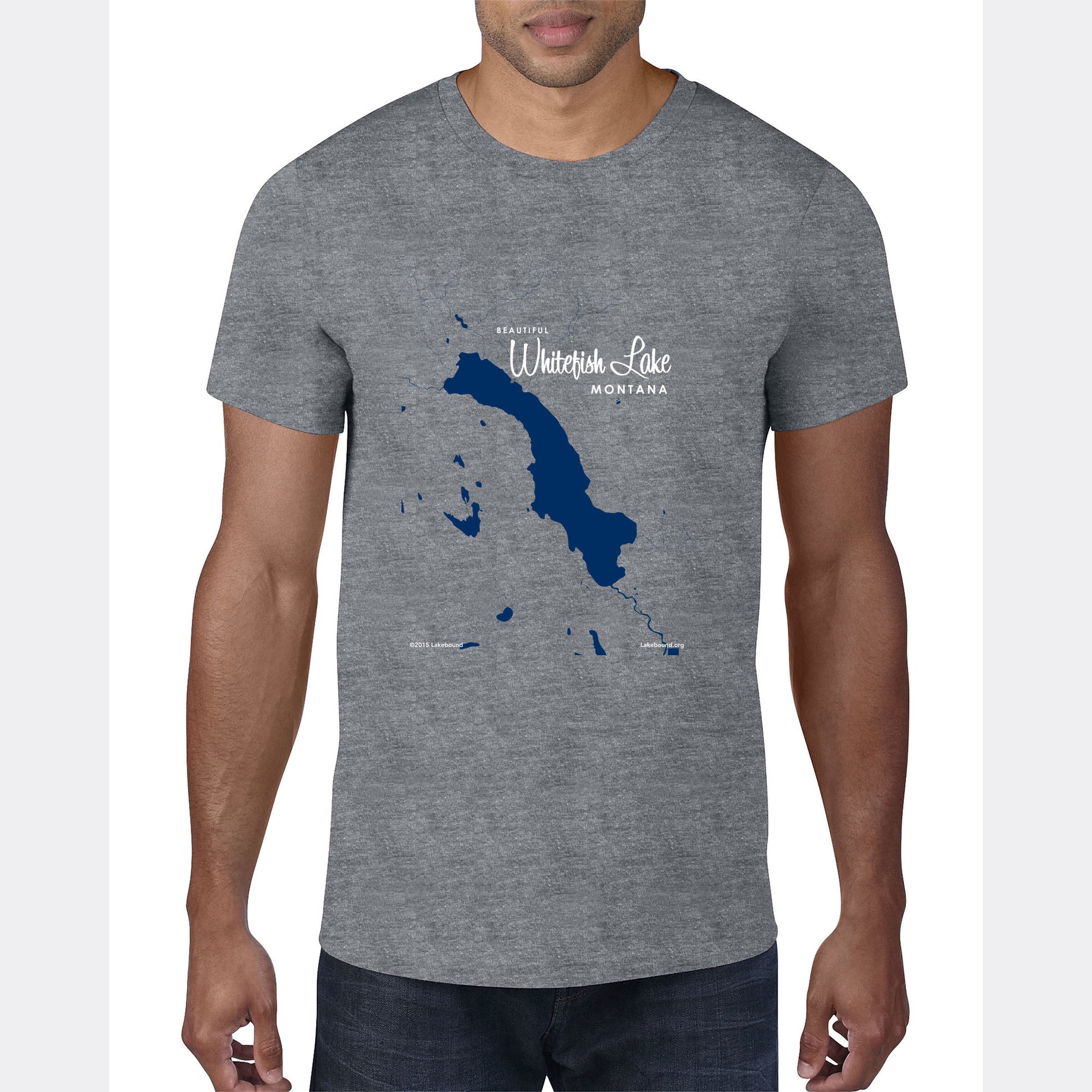 Whitefish Lake Montana, T-Shirt