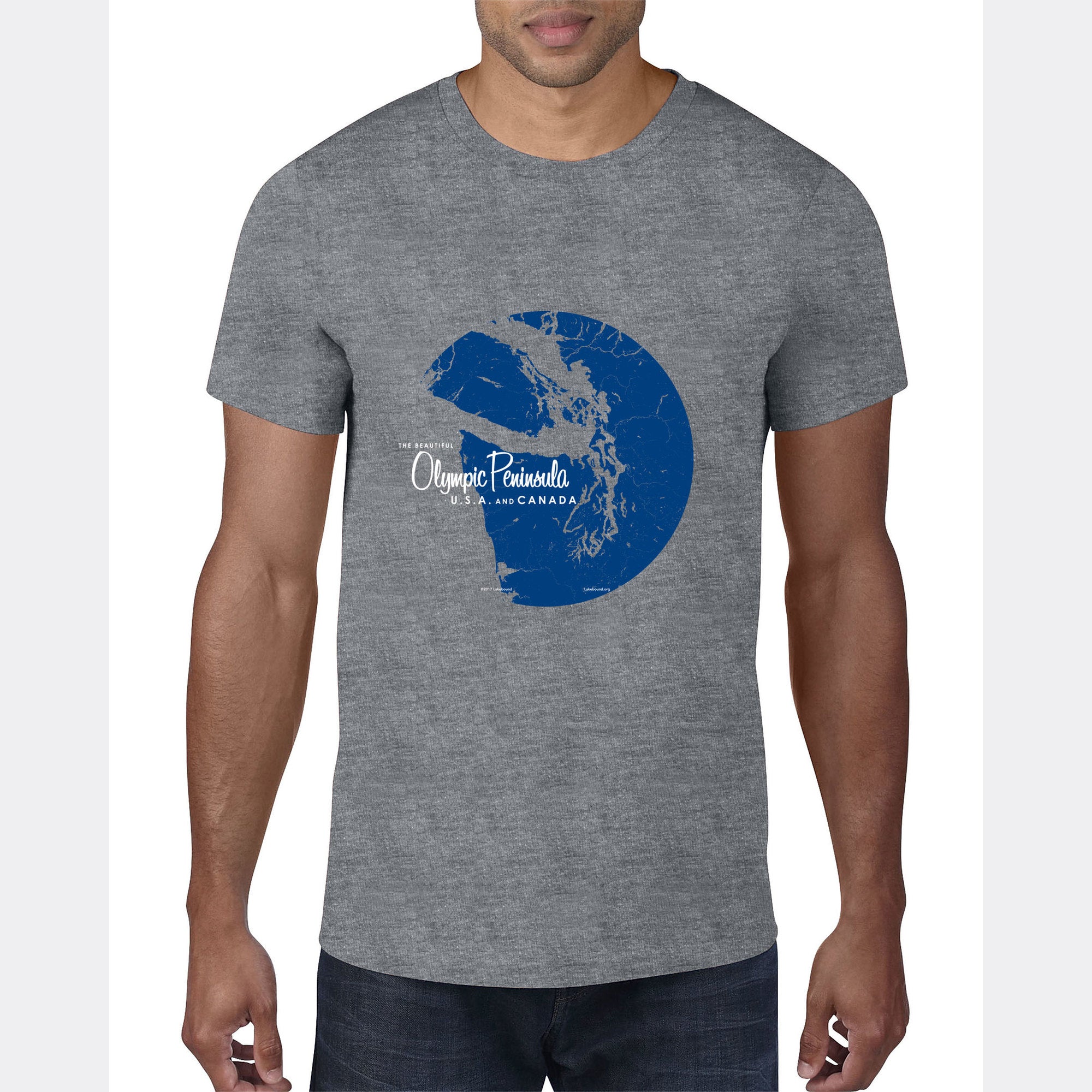 Olympic Peninsula USA Canada, T-Shirt
