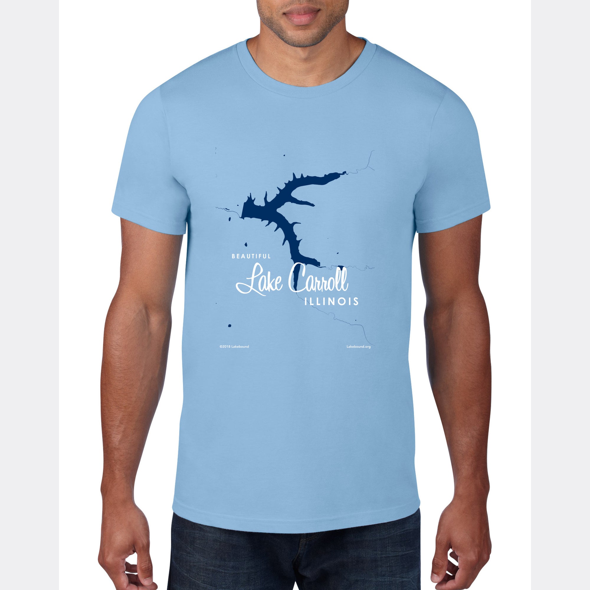 Lake Carroll Illinois, T-Shirt