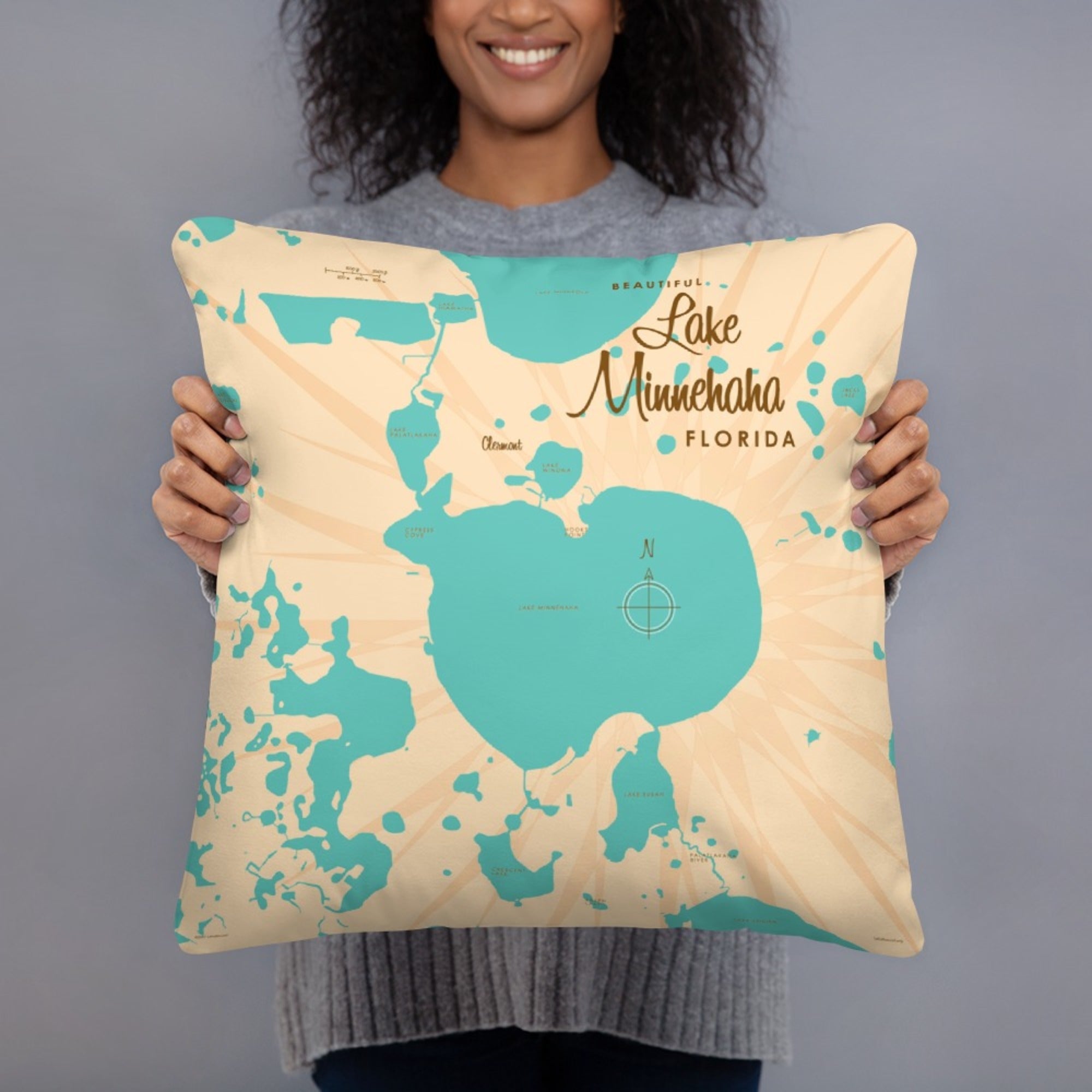 Lake Minnehaha Florida Pillow