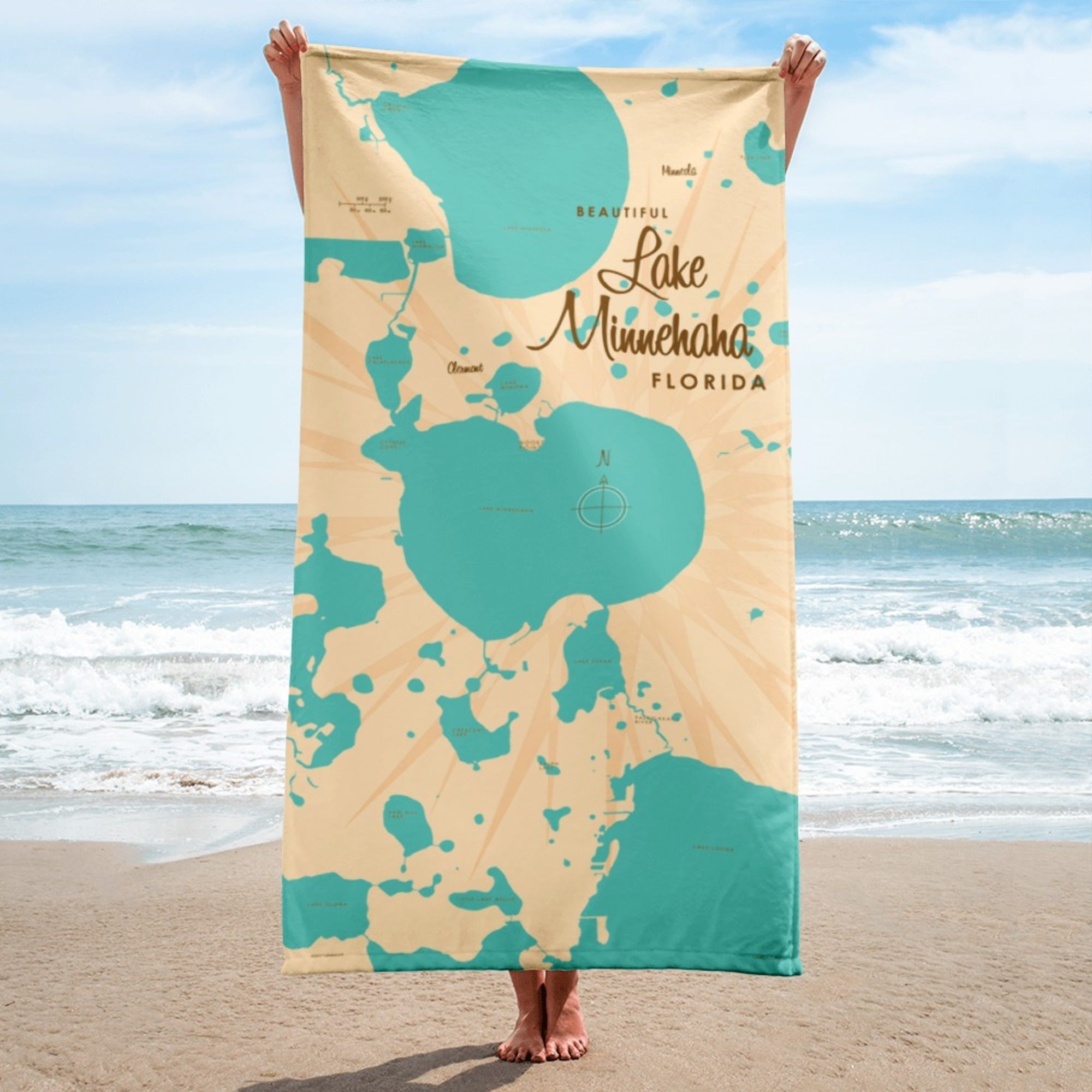 Lake Minnehaha Florida Beach Towel