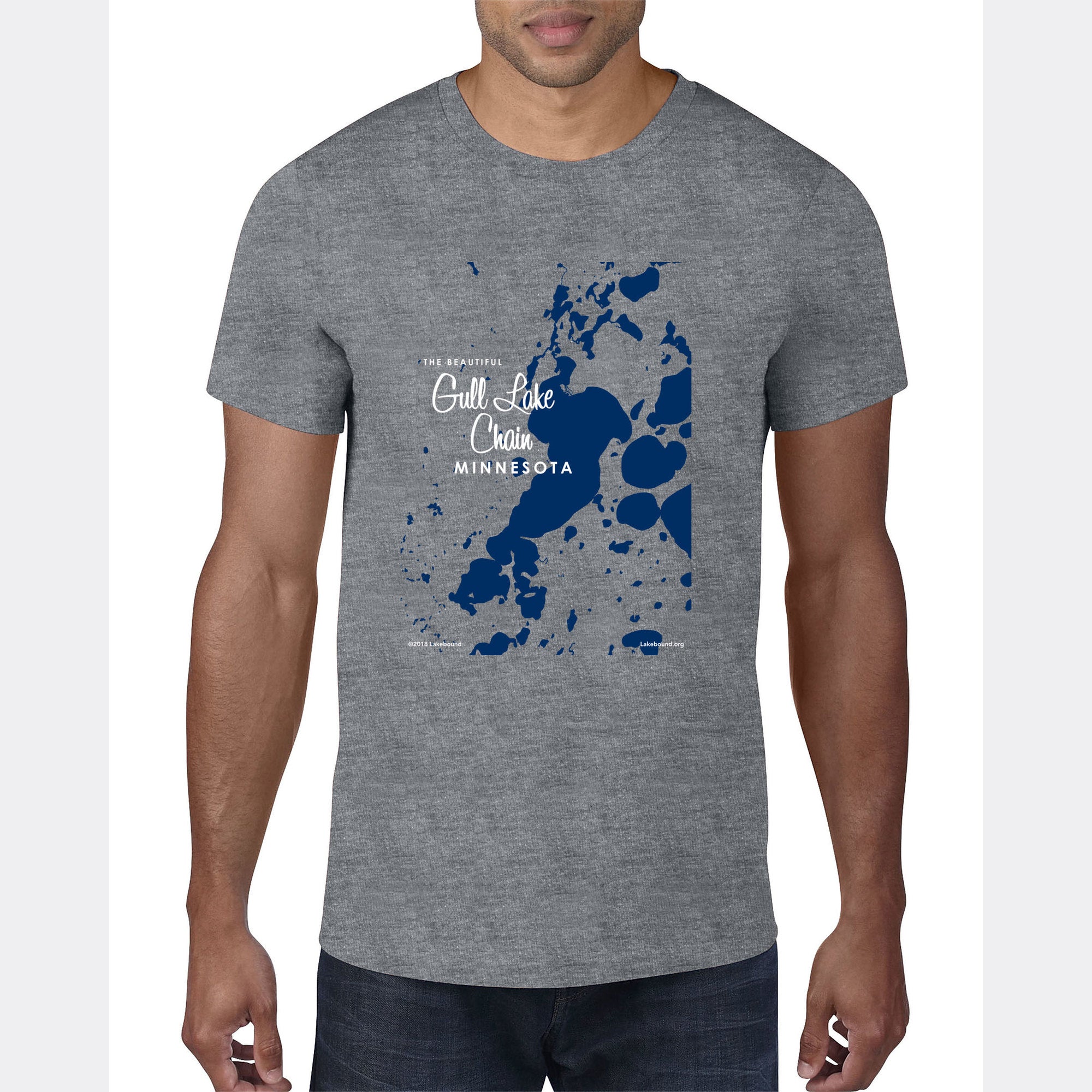 Gull Lake Chain Minnesota, T-Shirt
