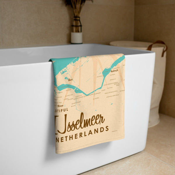 IJsselmeer Netherlands Beach Towel