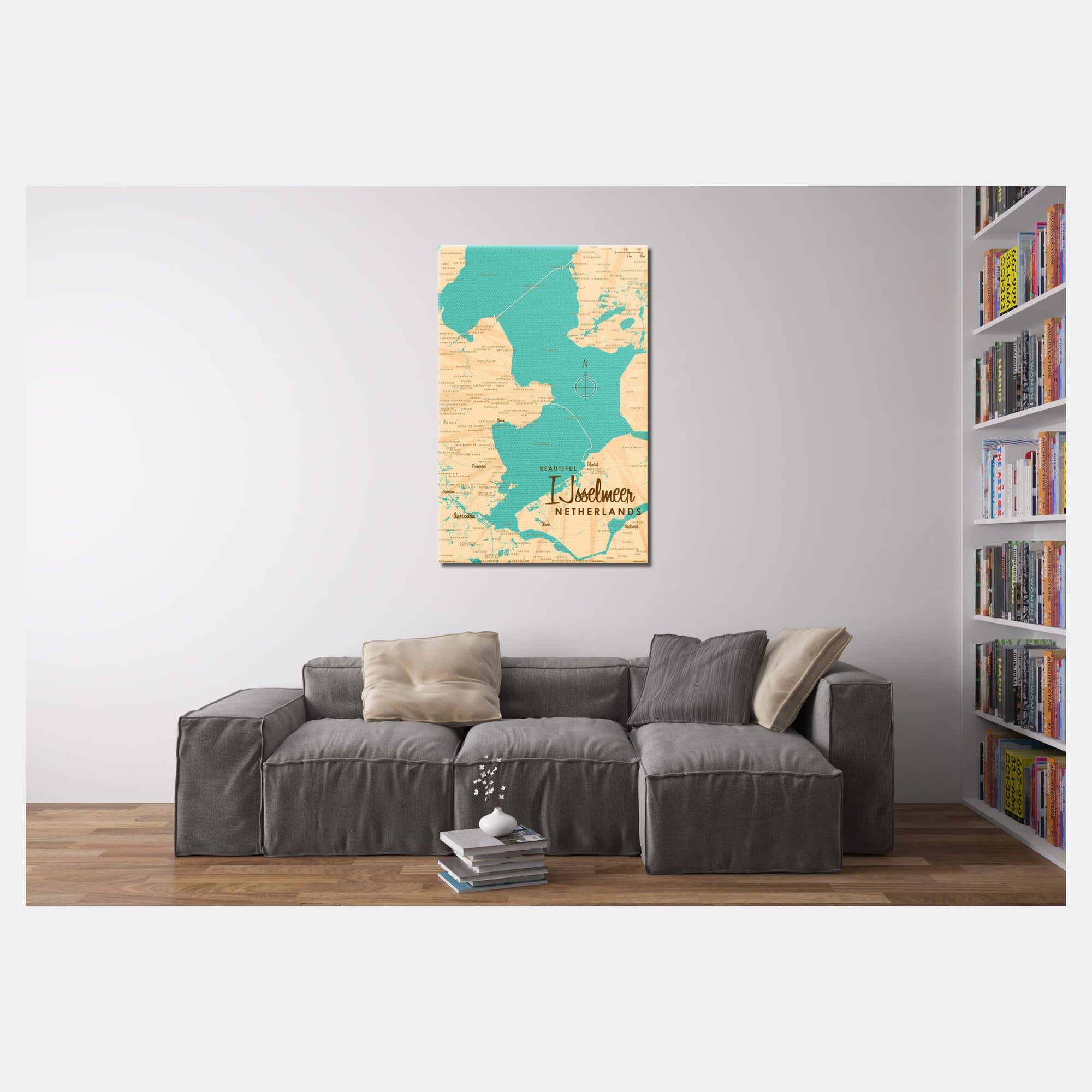 IJsselmeer Netherlands, Canvas Print