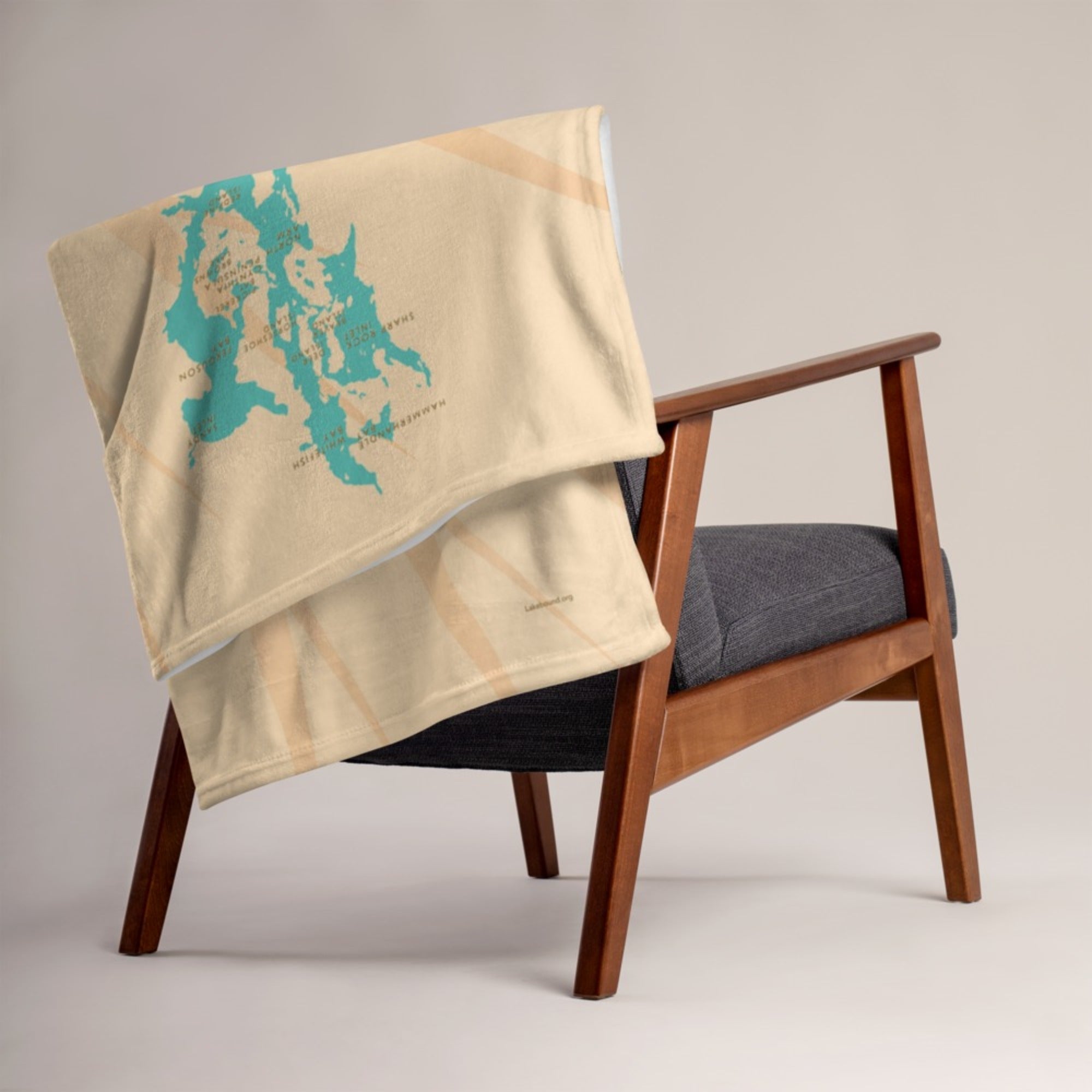 Lake Temagami Ontario Canada Throw Blanket