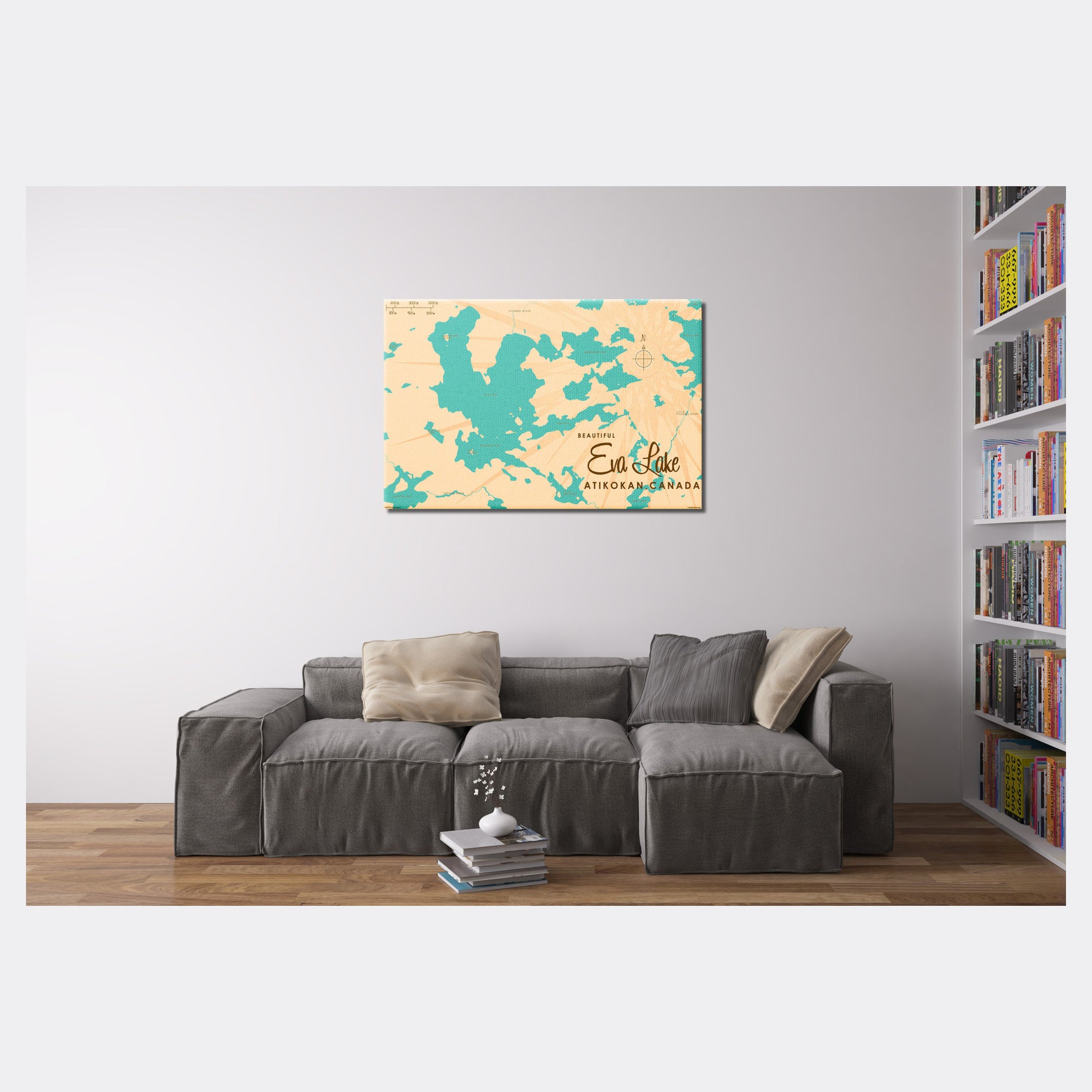 Eva Lake Ontario Canada, Canvas Print