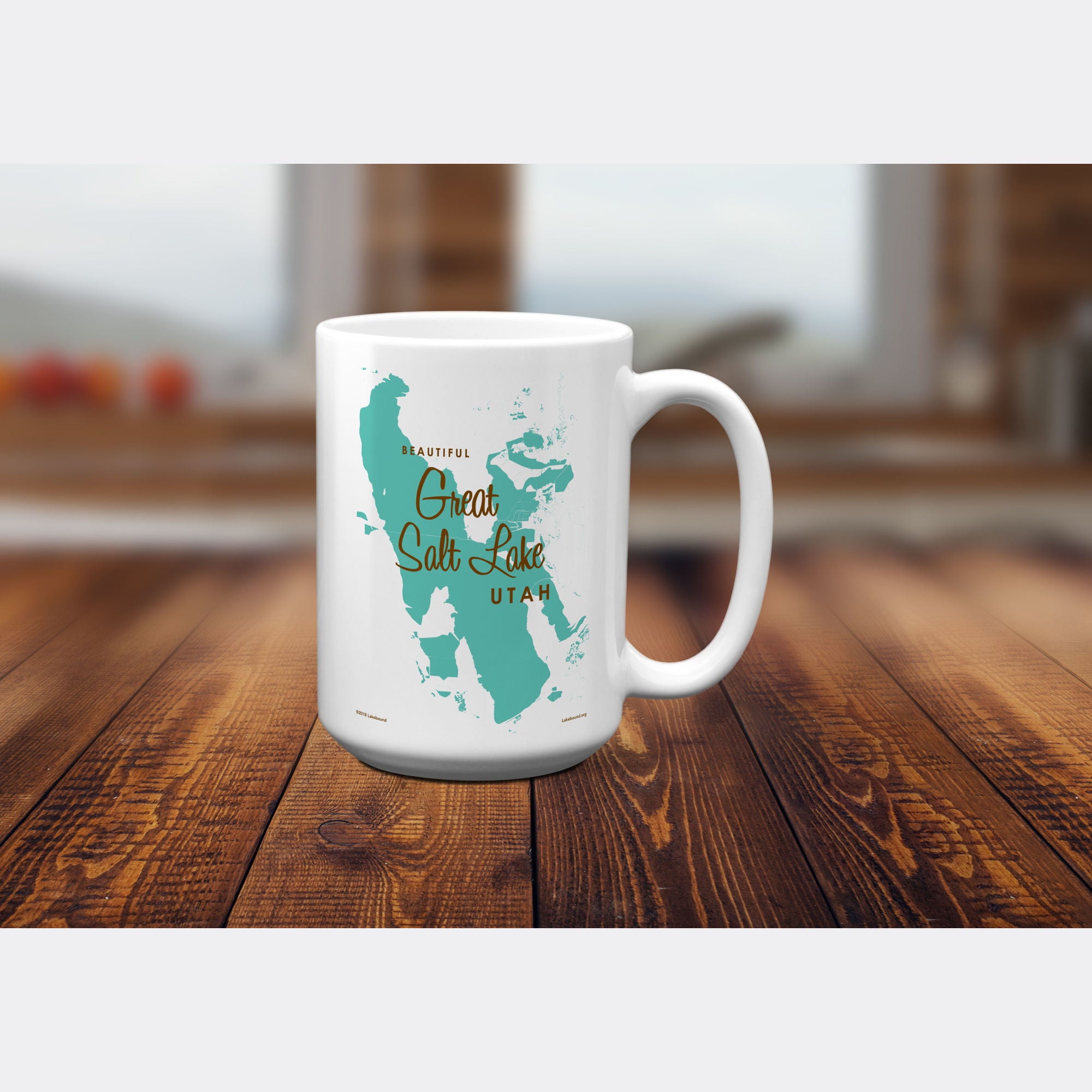 Great Salt Lake Utah, 15oz Mug