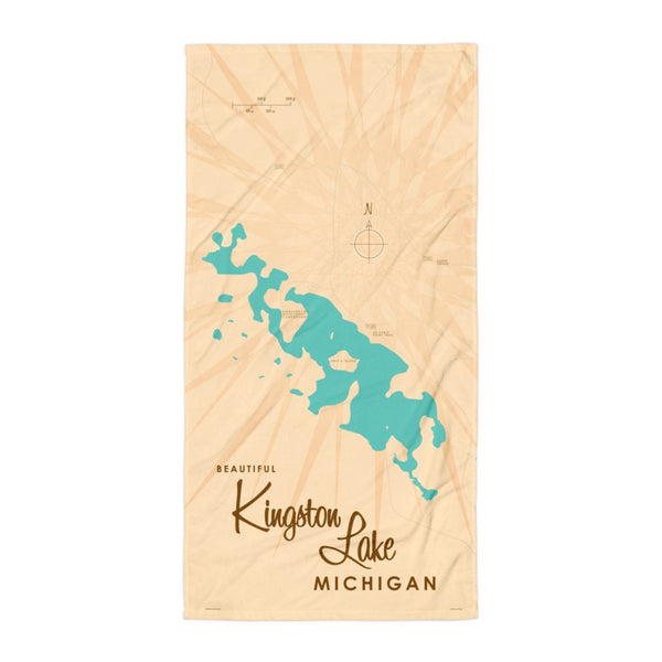 Kingston Lake Michigan Beach Towel