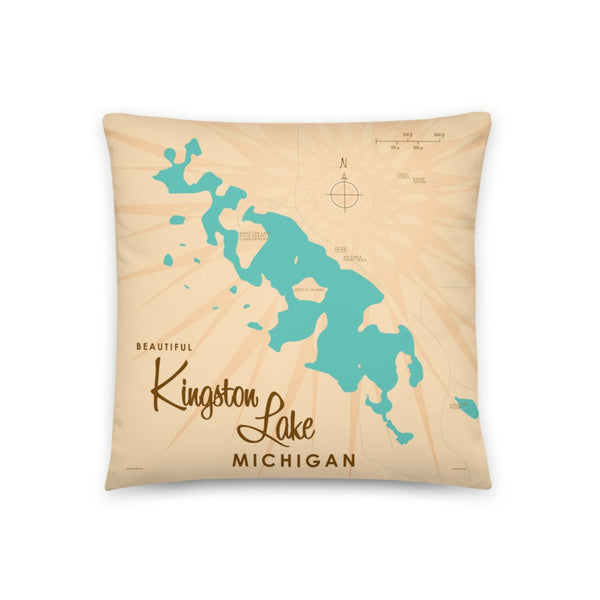Kingston Lake Michigan Pillow