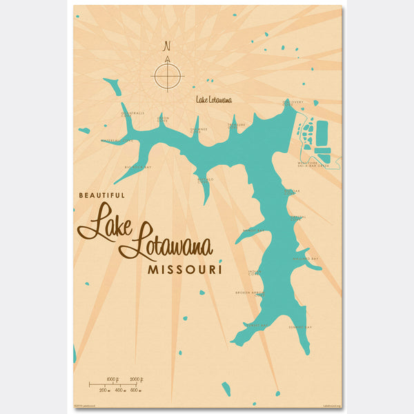 Lake Lotawana Missouri, Canvas Print