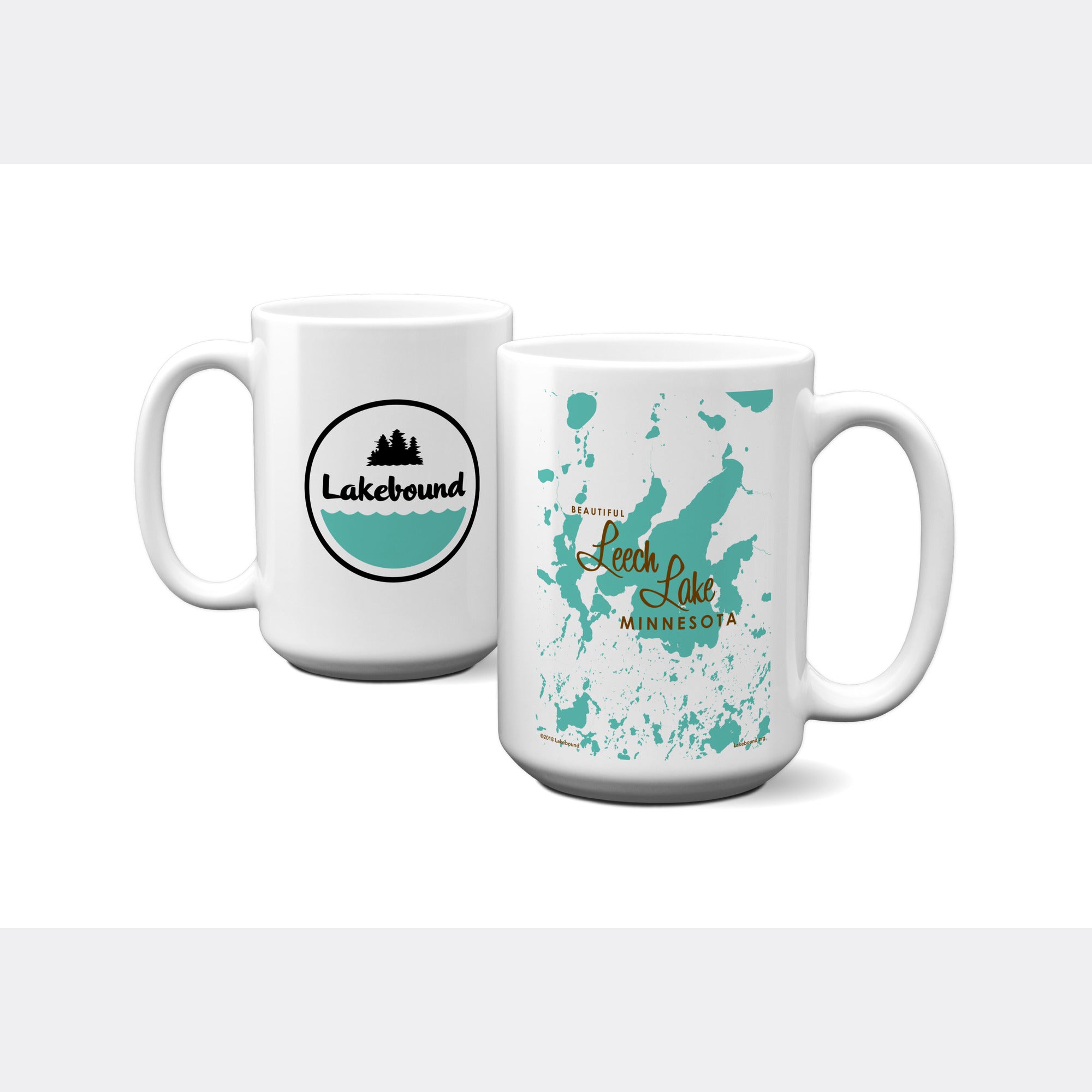 Leech Lake Minnesota, 15oz Mug