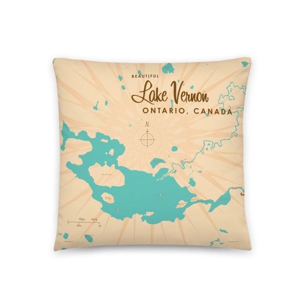 Lake Vernon Ontario Canada Pillow