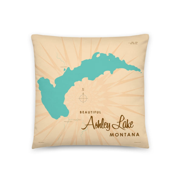 Ashley Lake Montana Pillow