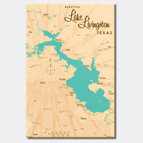 Lake Livingston Texas, Canvas Print