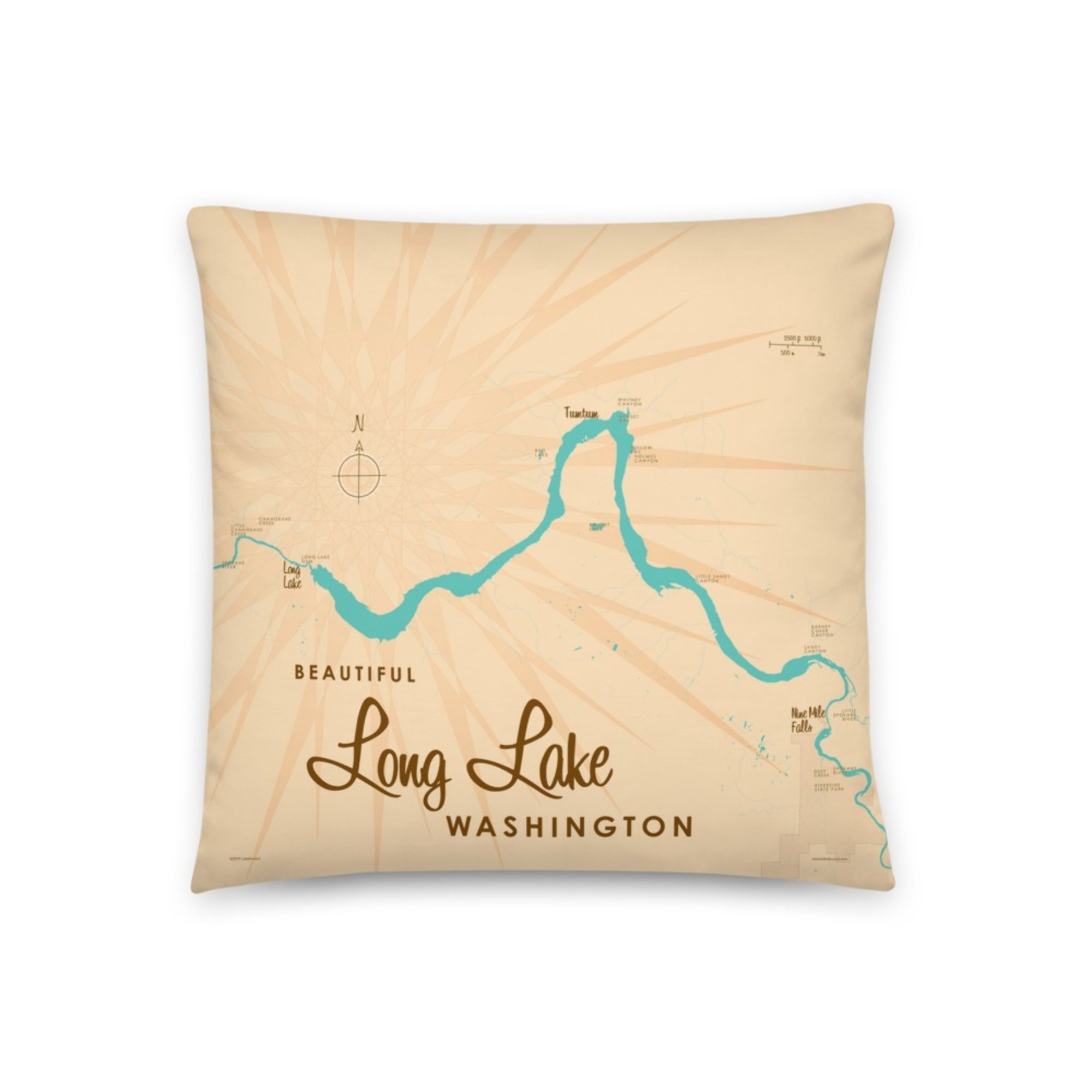 Long Lake Washington Pillow