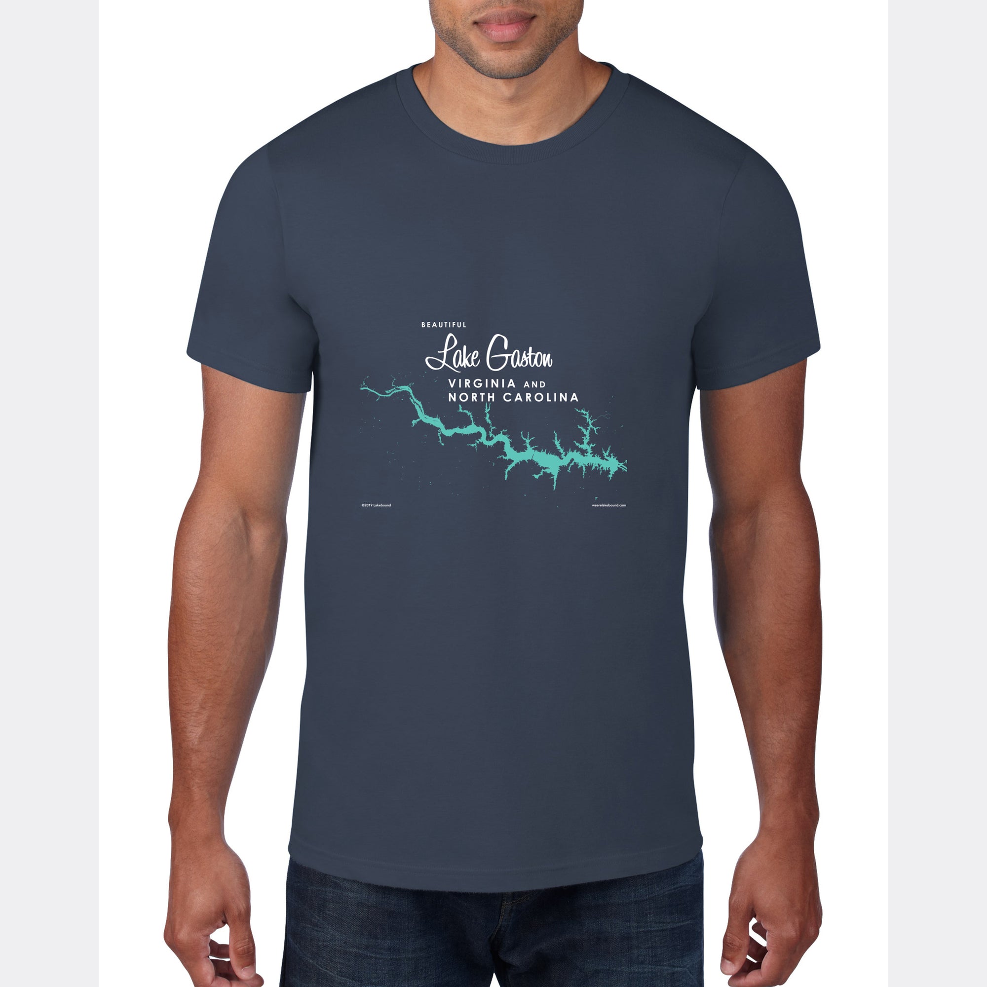 Lake Gaston Virginia North Carolina, T-Shirt