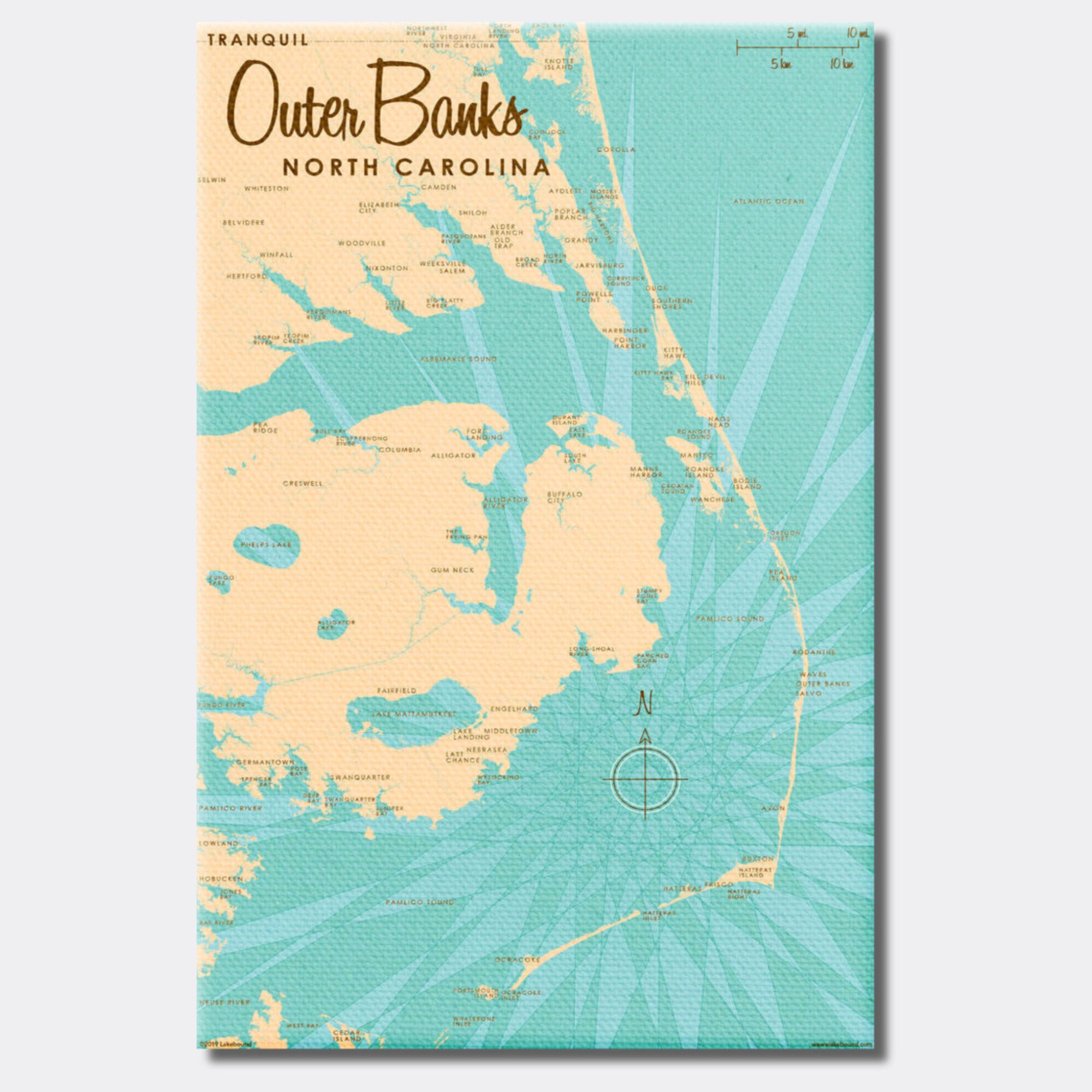 Outer Banks North Carolina, Canvas Print