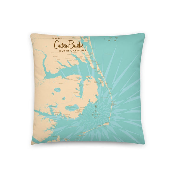 Outer Banks North Carolina Pillow