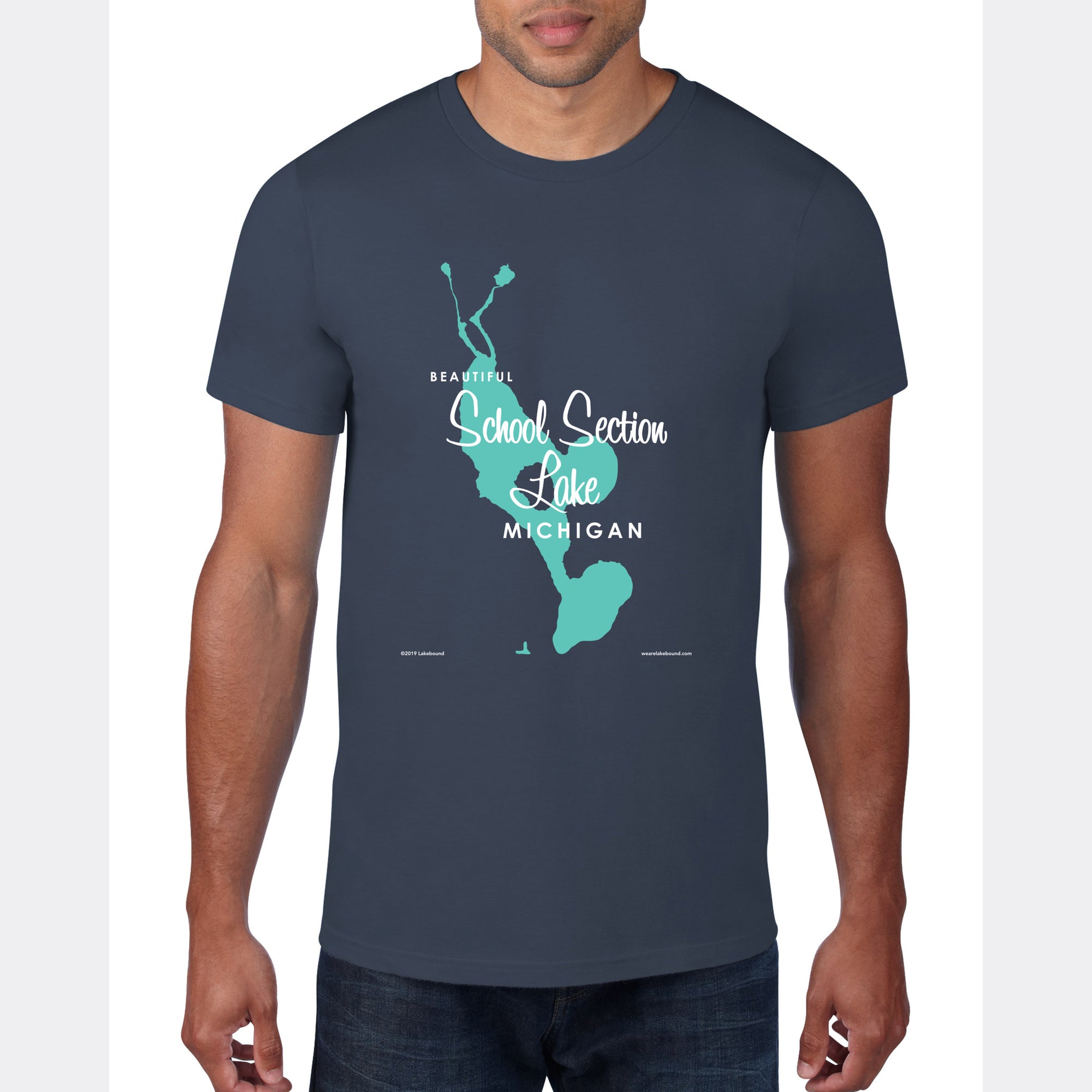 School Section Lake Michigan, T-Shirt