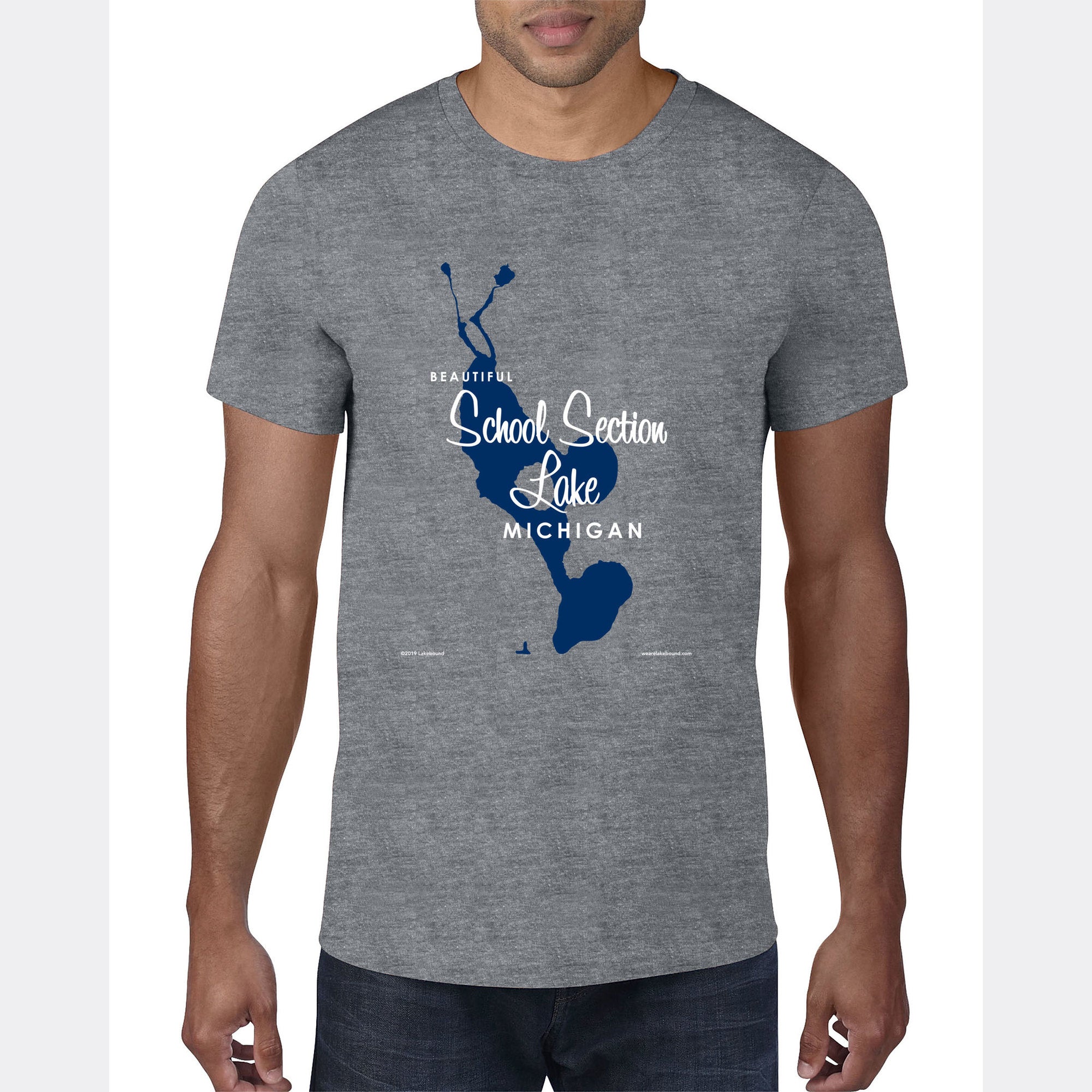 School Section Lake Michigan, T-Shirt