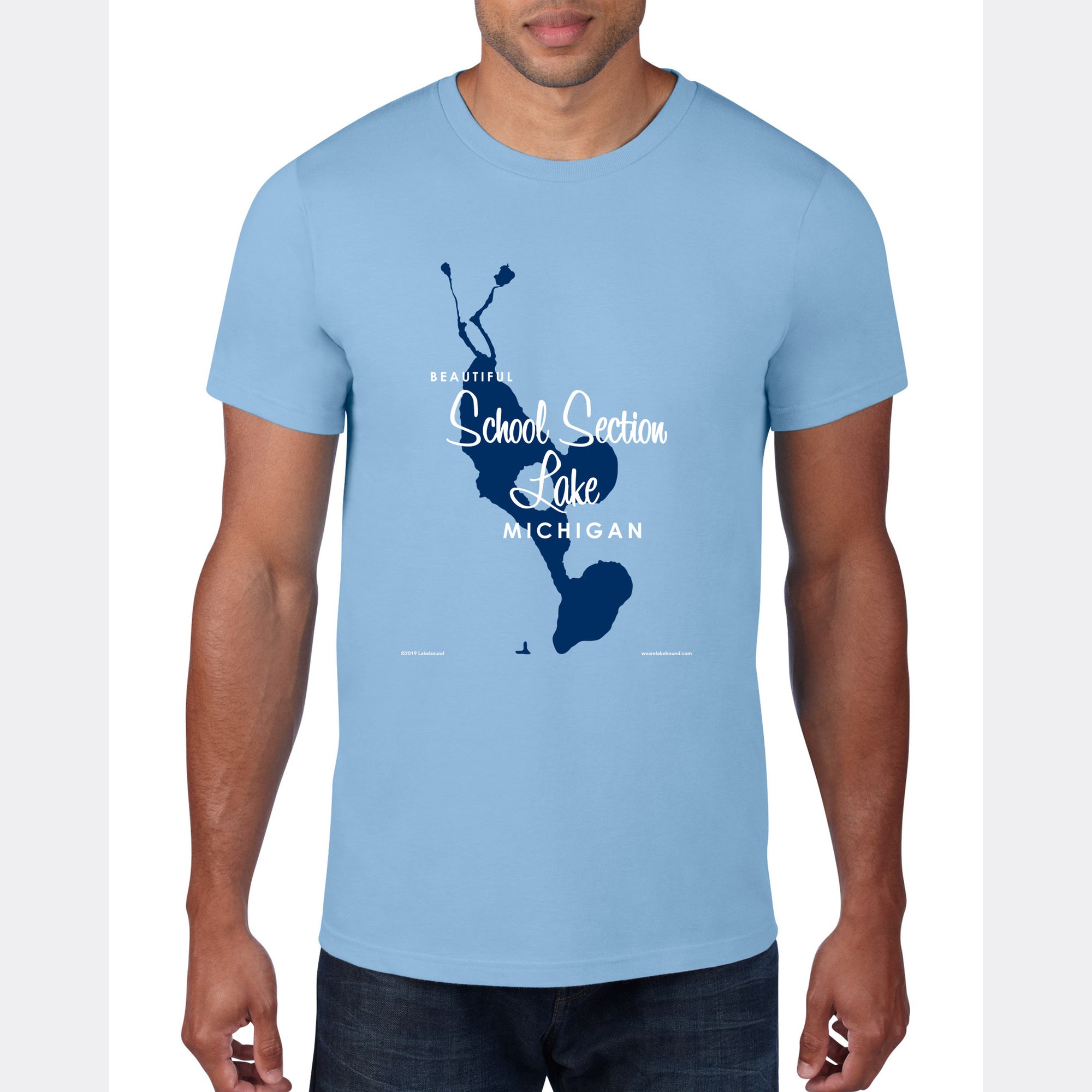 School Section Lake Michigan, T-Shirt