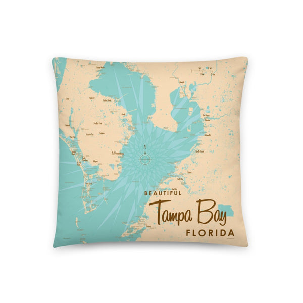 Tampa Bay Florida Pillow