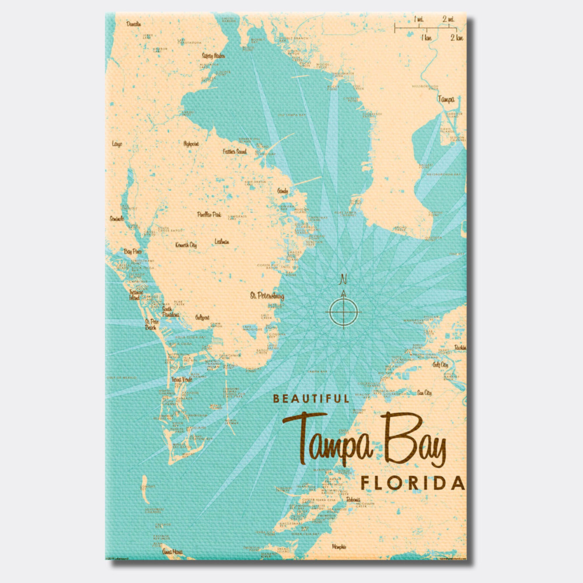 Tampa Bay Florida, Canvas Print