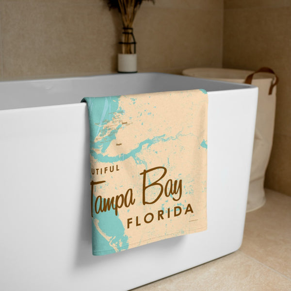 Tampa Bay Florida Beach Towel