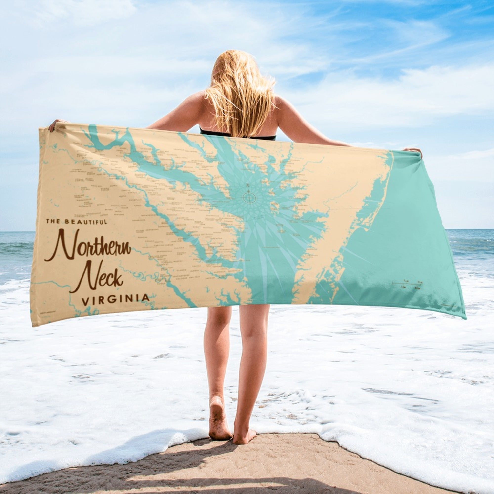 Northern Neck Virginia Beach Towel