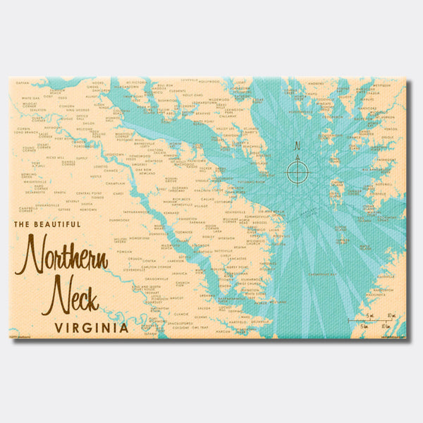 Northern Neck Virginia, Canvas Print