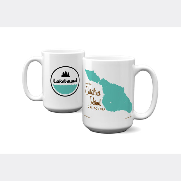 Catalina Island California, 15oz Mug