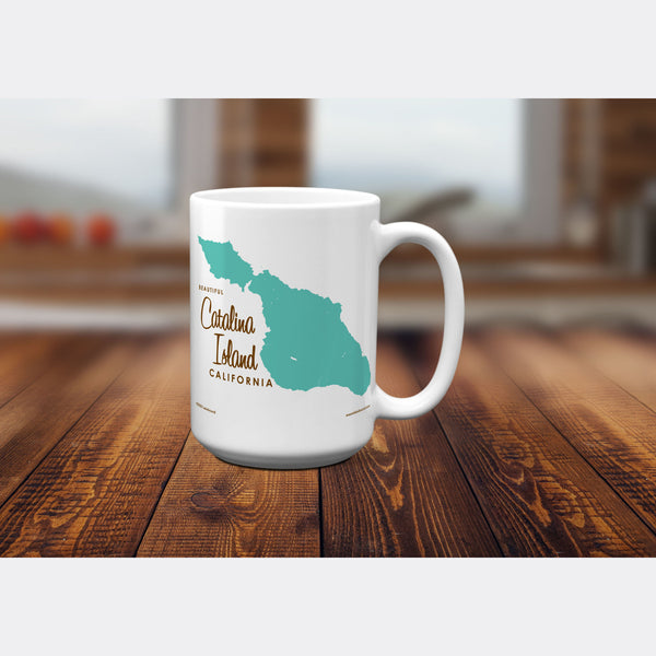 Catalina Island California, 15oz Mug