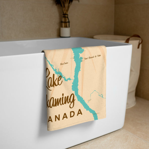 Lake Temiskaming Canada Beach Towel