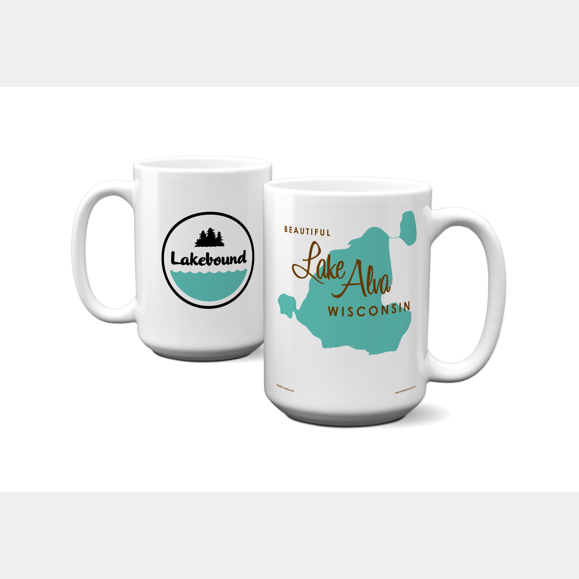 Lake Alva Wisconsin, 15oz Mug